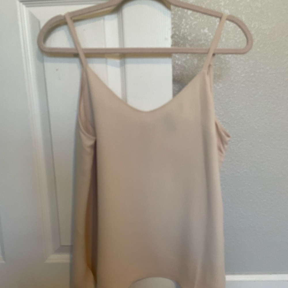 Forever 21 Woven Cami Tank Top - medium - beige - Picture 2 of 10